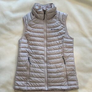 Columbia Women's Lavender Puffer Vest-NWOT